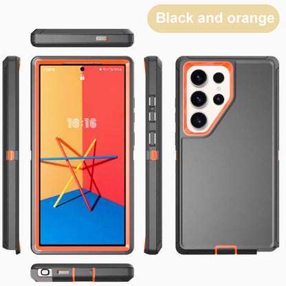 Suitable For Samsung S25 Series Frosted Soft Rubber Double-sided Anti-fall Mobile Phone Case