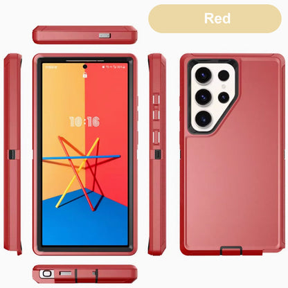 Suitable For Samsung S25 Series Frosted Soft Rubber Double-sided Anti-fall Mobile Phone Case