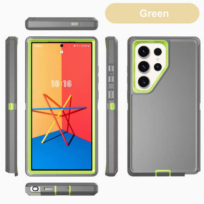 Suitable For Samsung S25 Series Frosted Soft Rubber Double-sided Anti-fall Mobile Phone Case