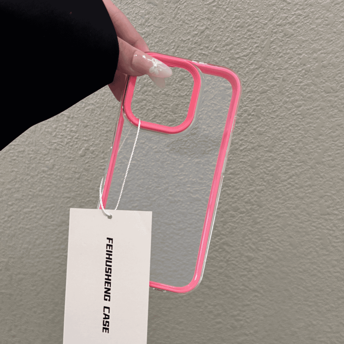 Suitable For iPhone Series Anti-Fall Transparent 3-In-1 Mobile Phone Case