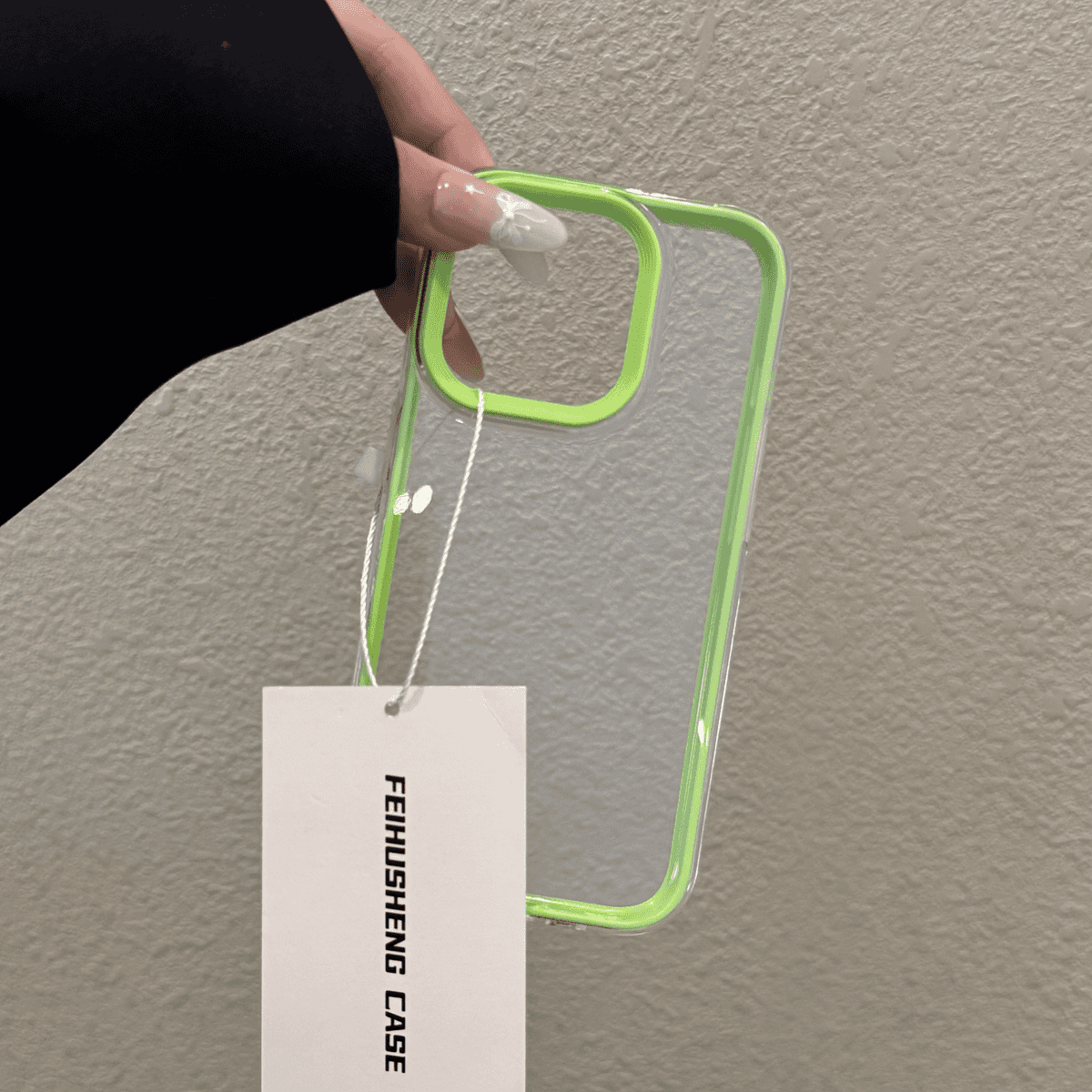 Suitable For iPhone Series Anti-Fall Transparent 3-In-1 Mobile Phone Case